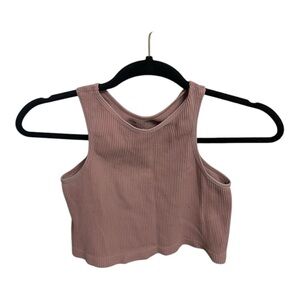 Eye candy pink tank top